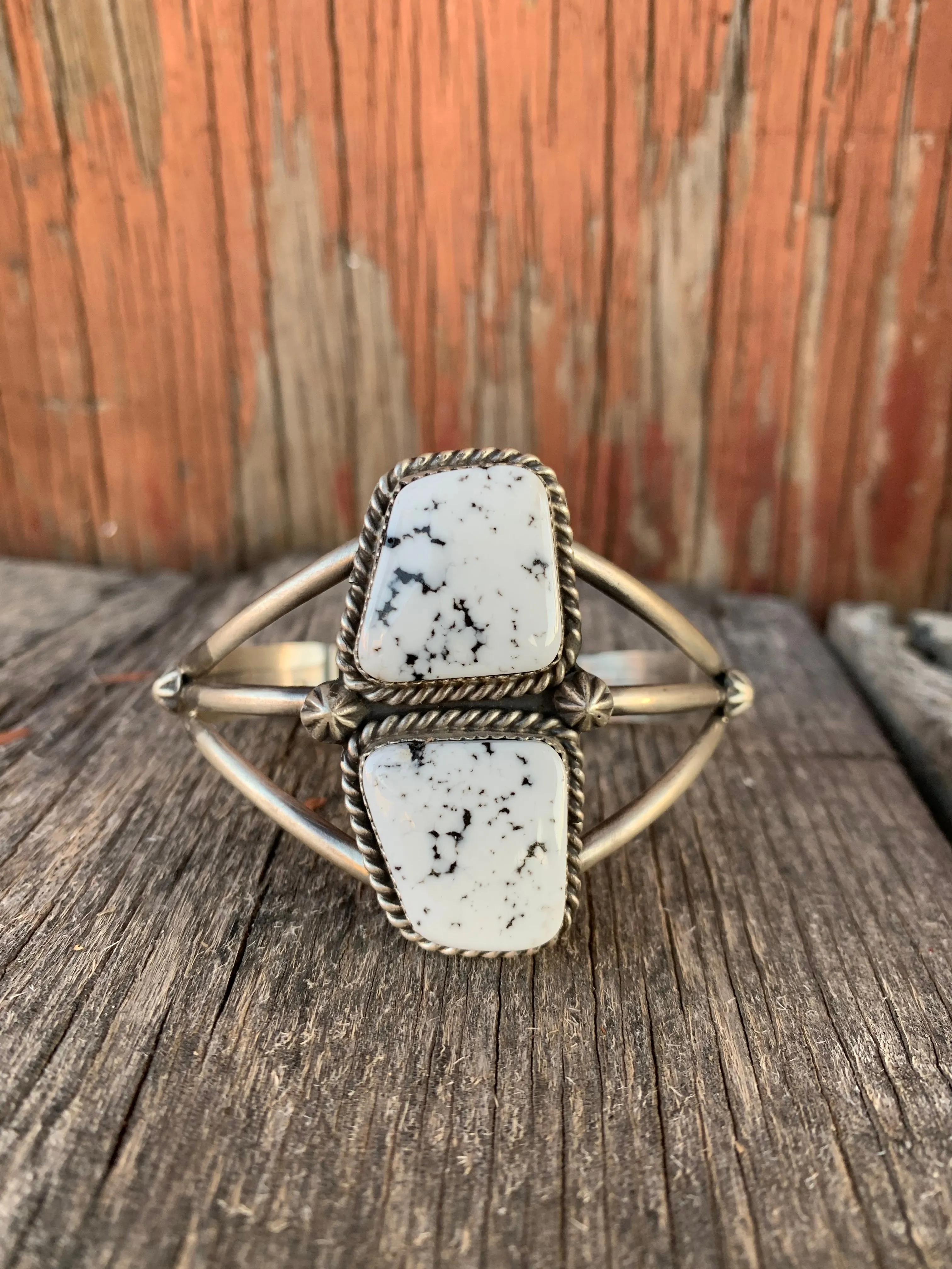 A White Buffalo cuff bracelet