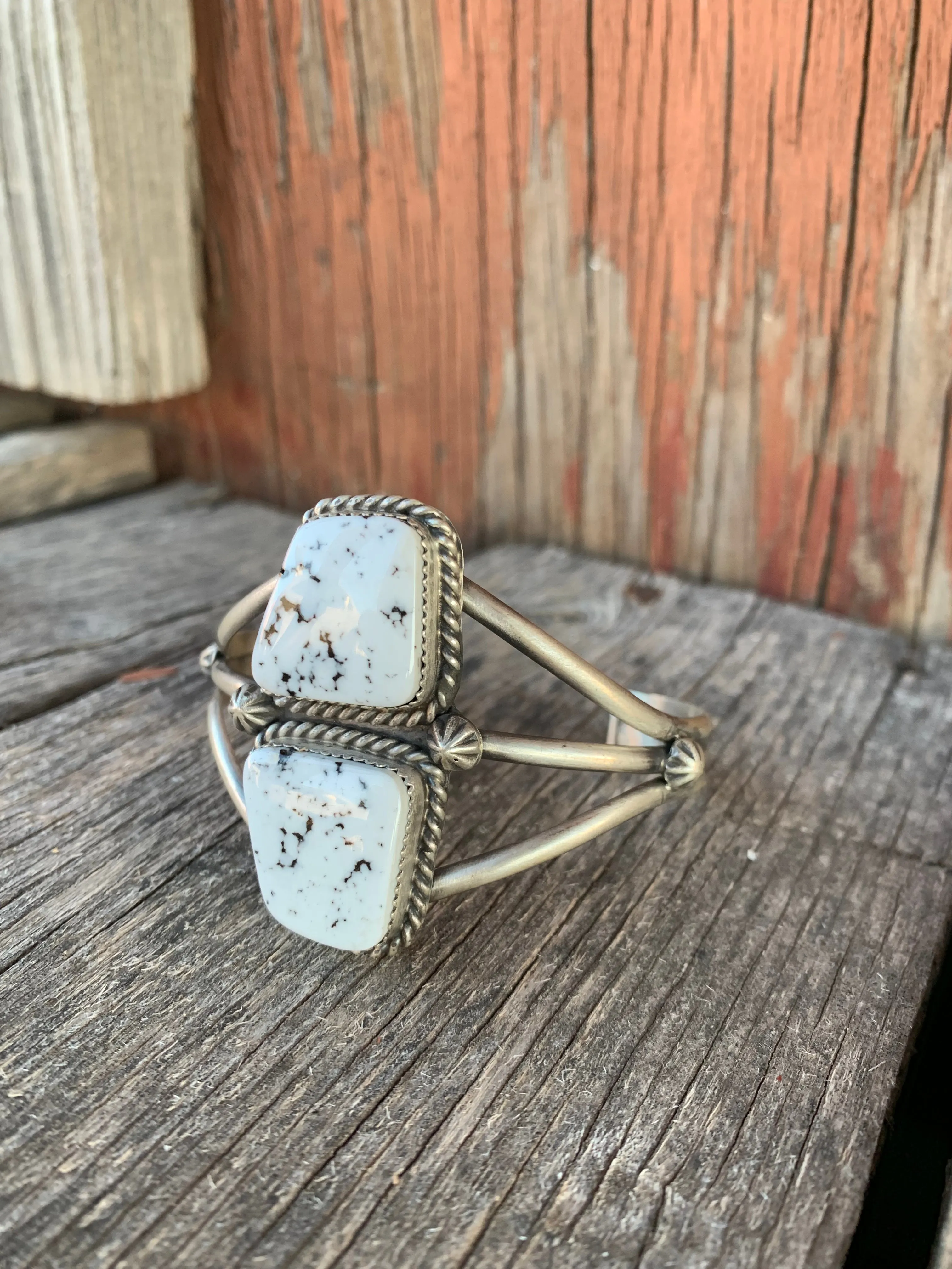 A White Buffalo cuff bracelet