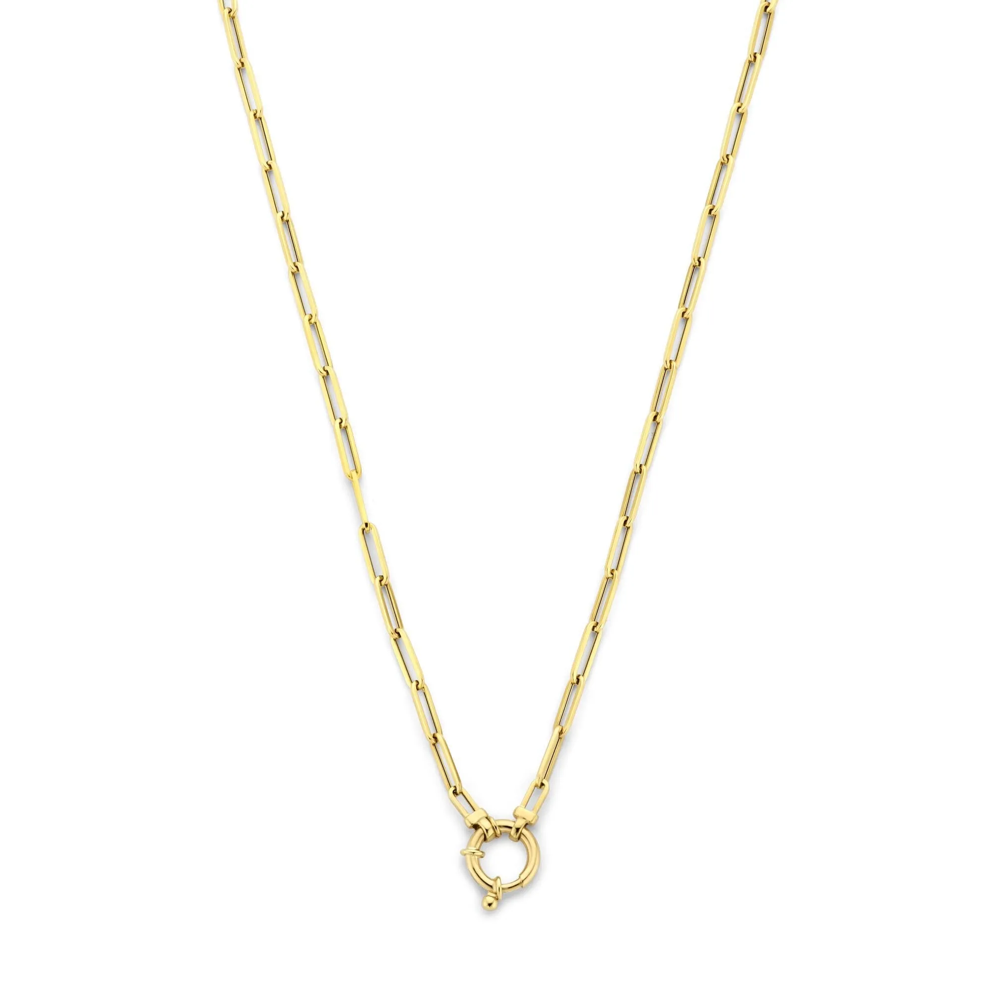 Aidee Odile 14 karat gold link necklace