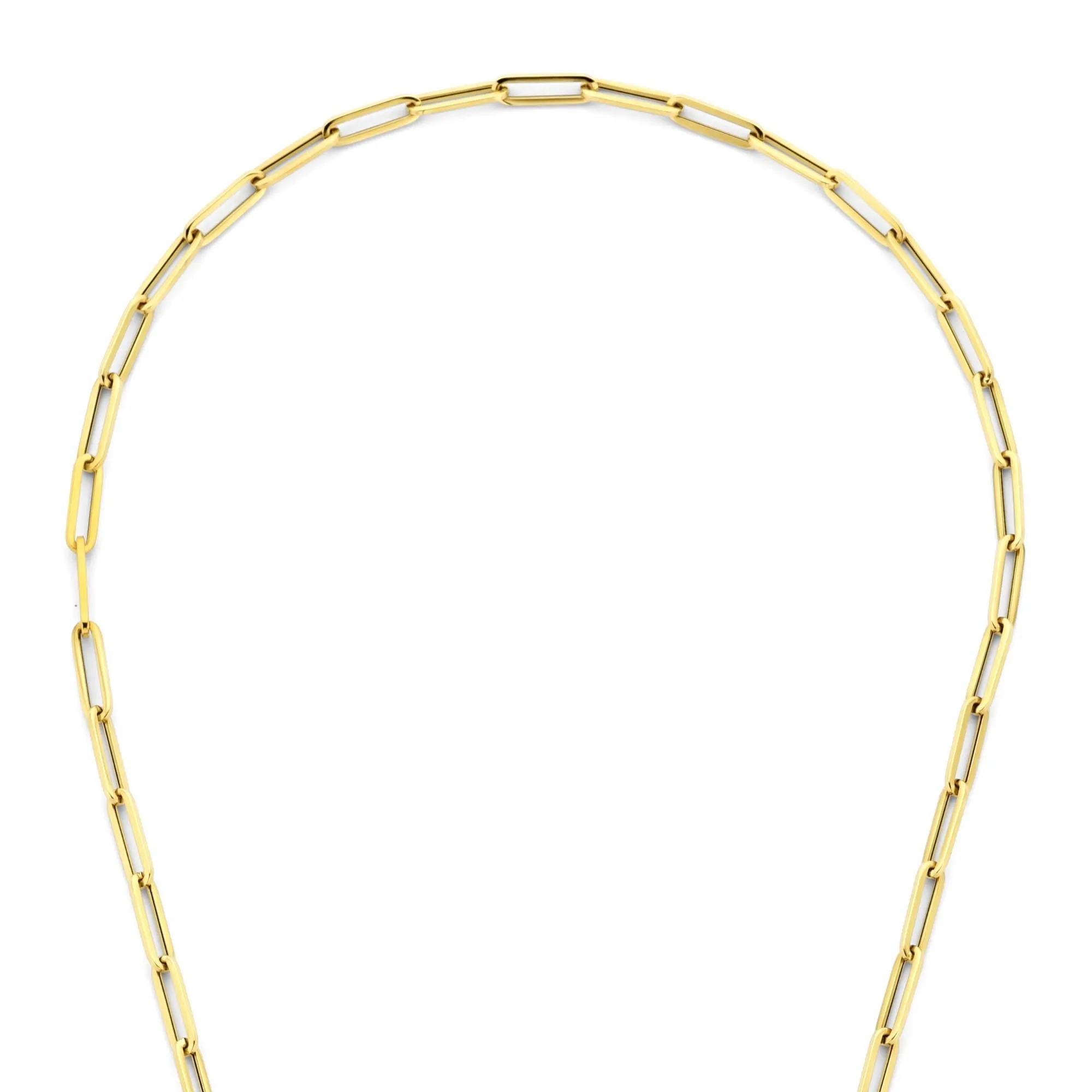 Aidee Odile 14 karat gold link necklace