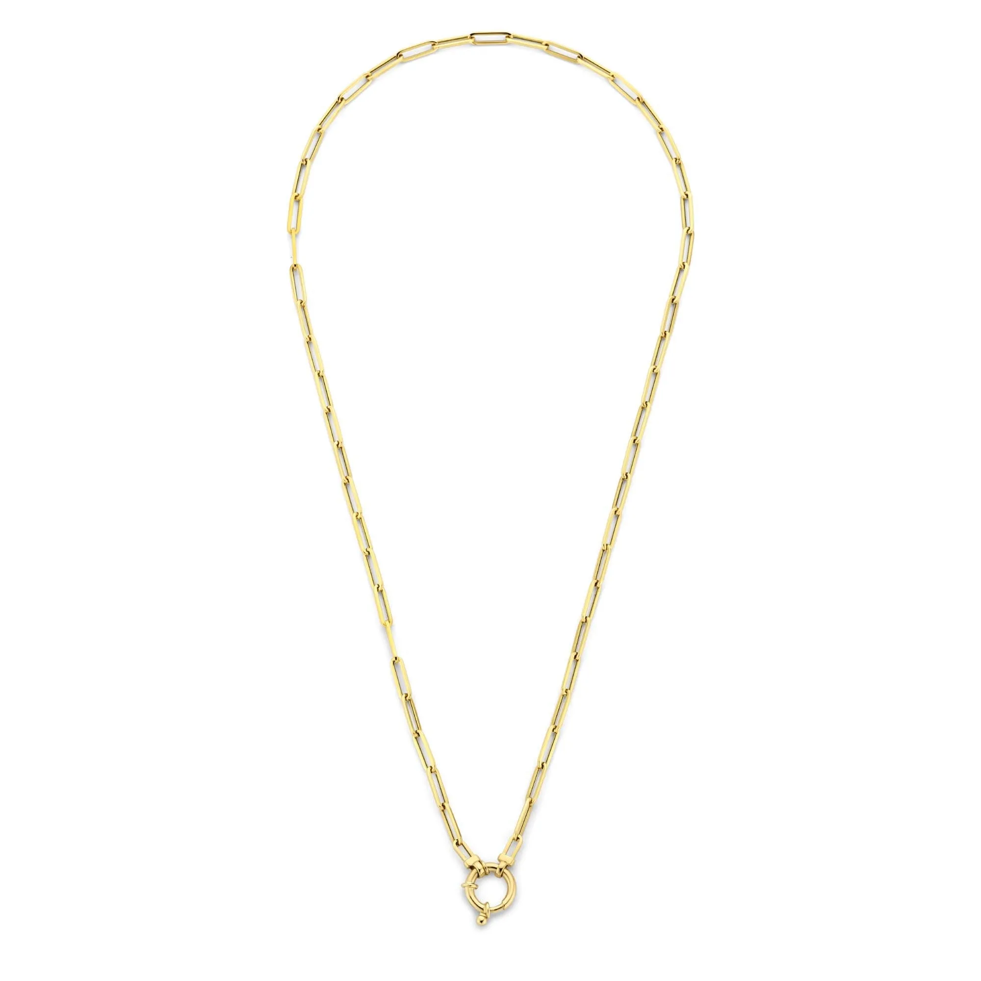 Aidee Odile 14 karat gold link necklace