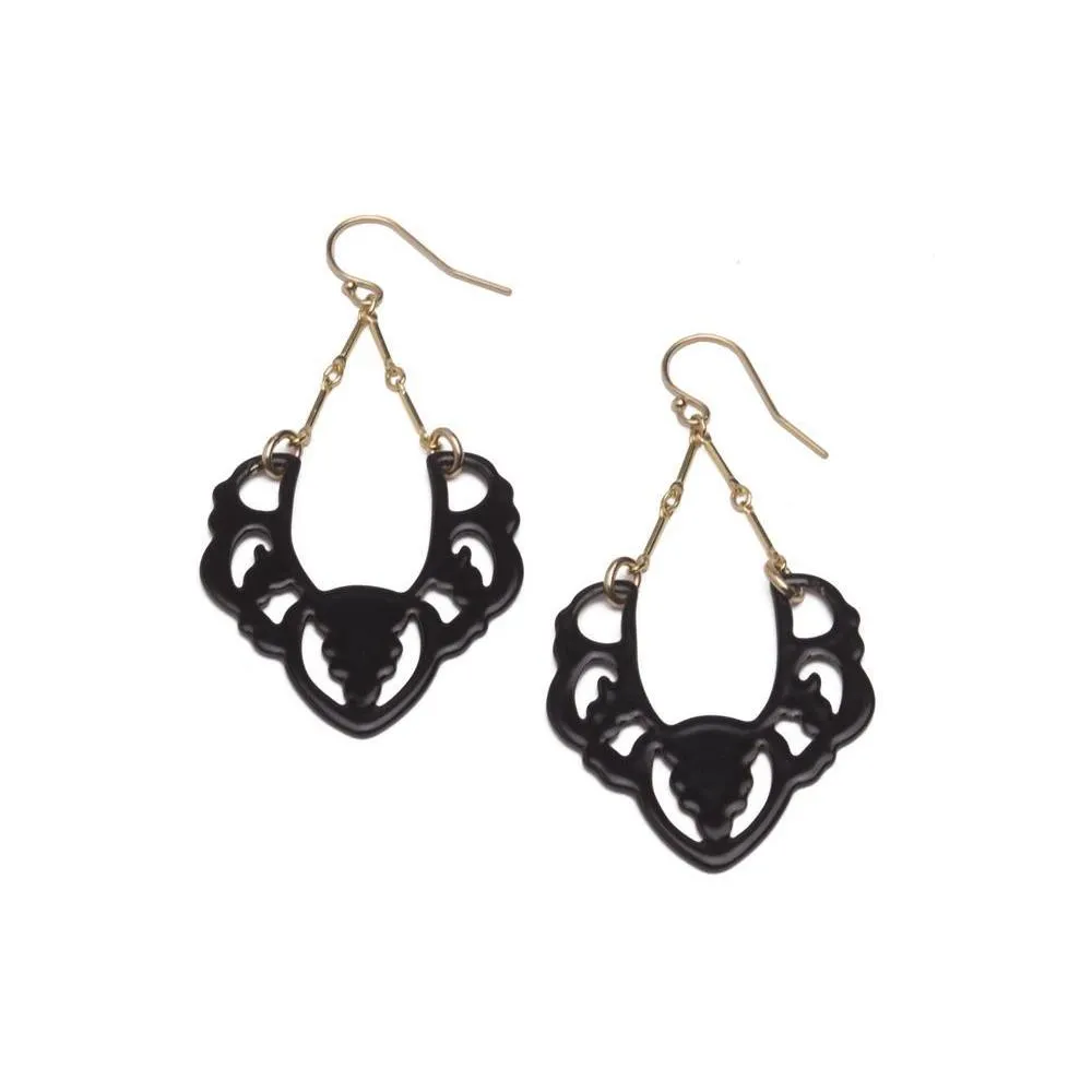 Ashley Buchanan Earrings: Silhouette Dangles (edp011)