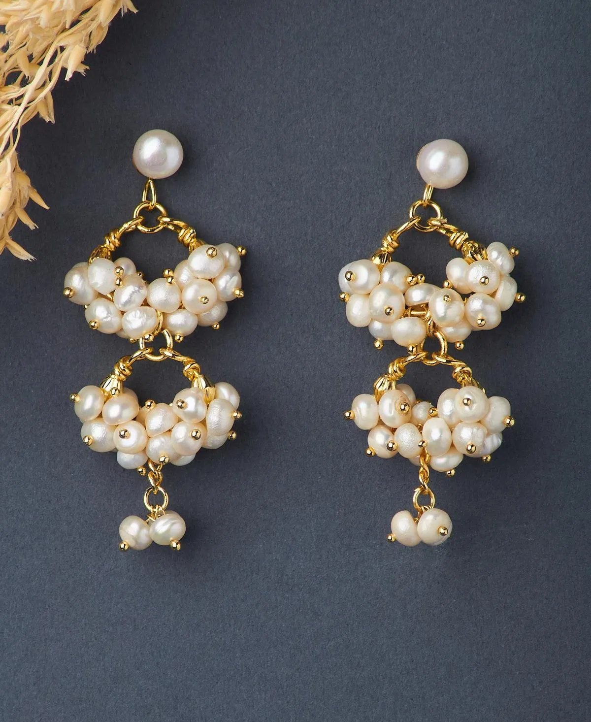 Beautiful Banjara Pearl Earring