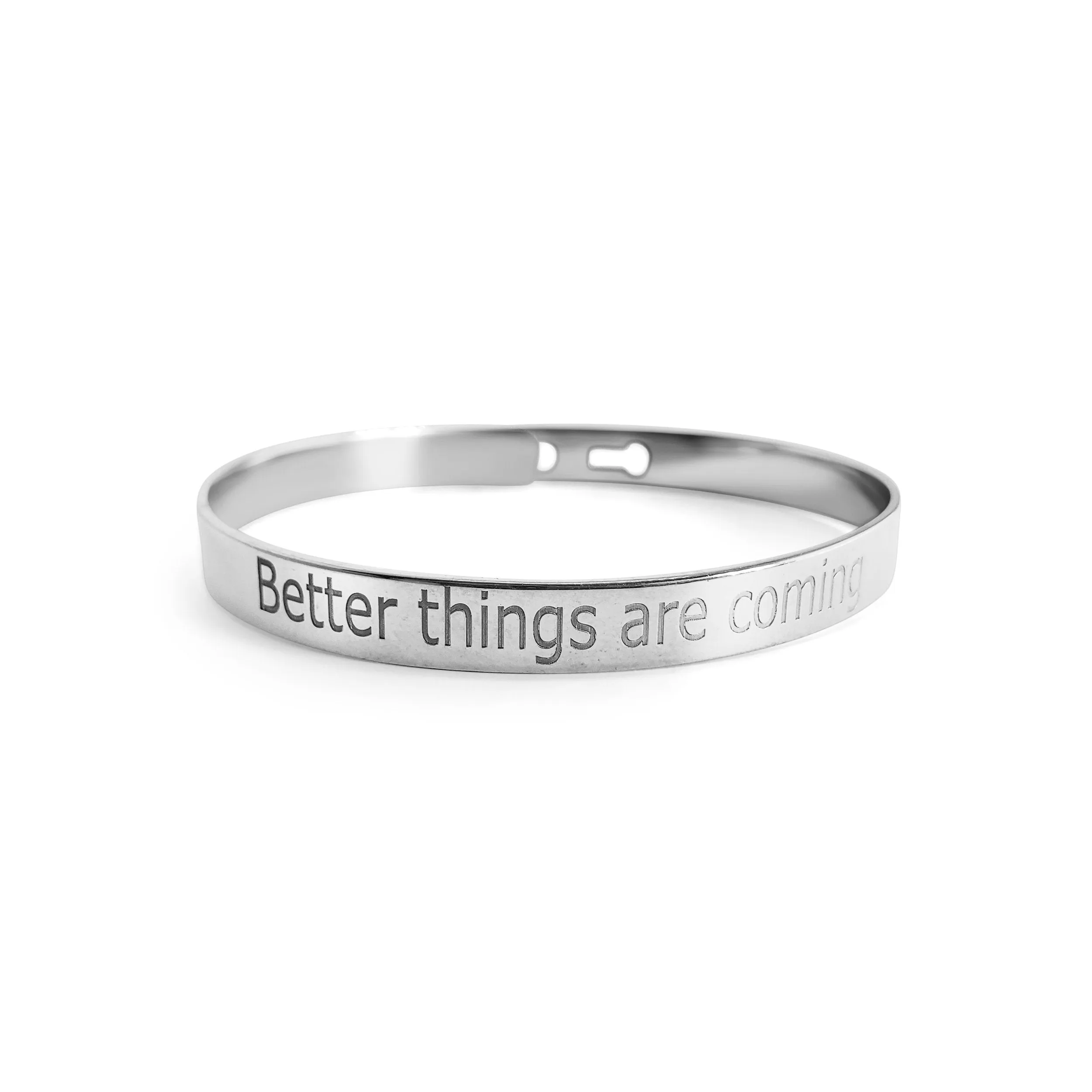 Better Things Are Coming Inspirational Bracelet