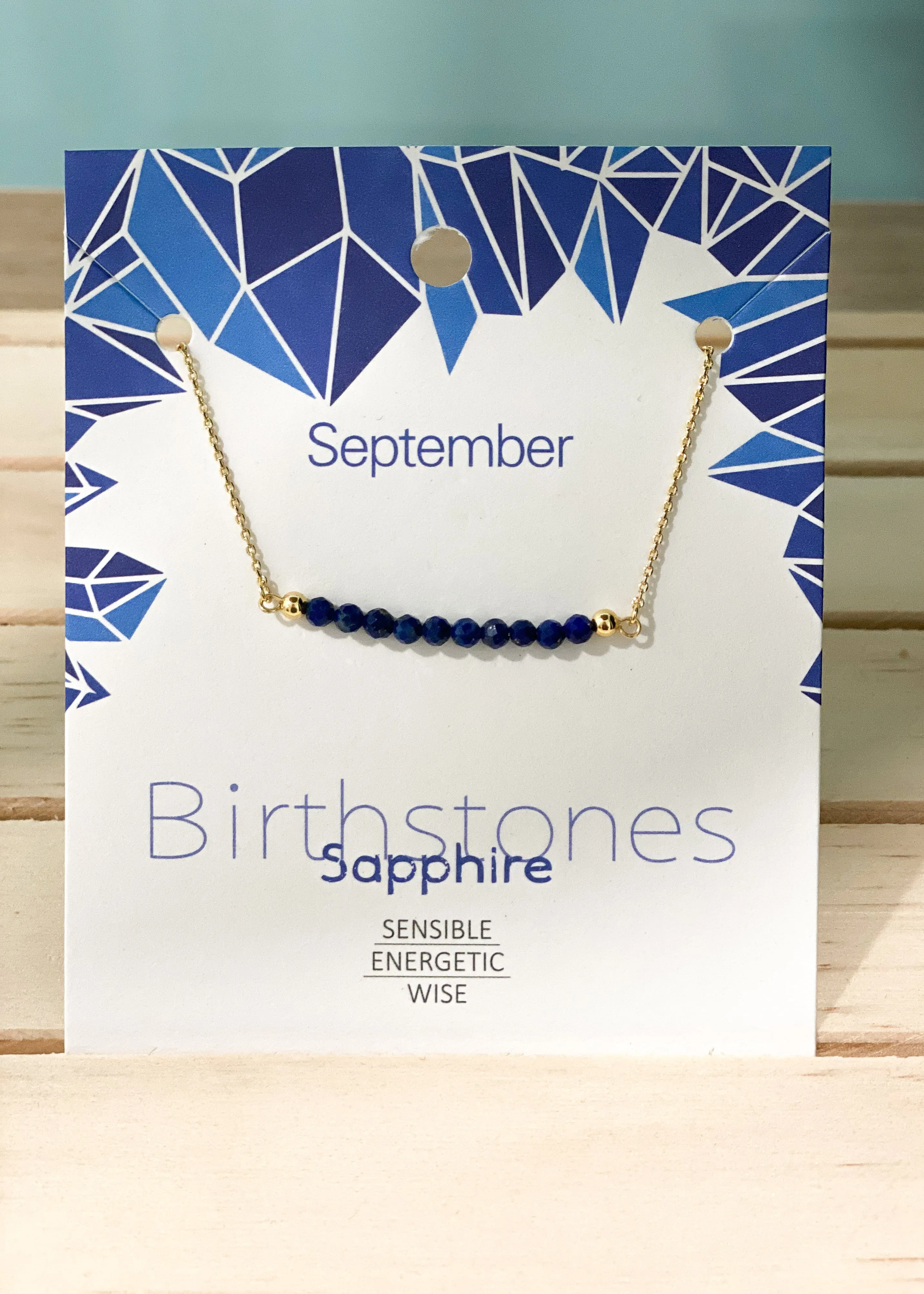 Birthstone Gem Necklace