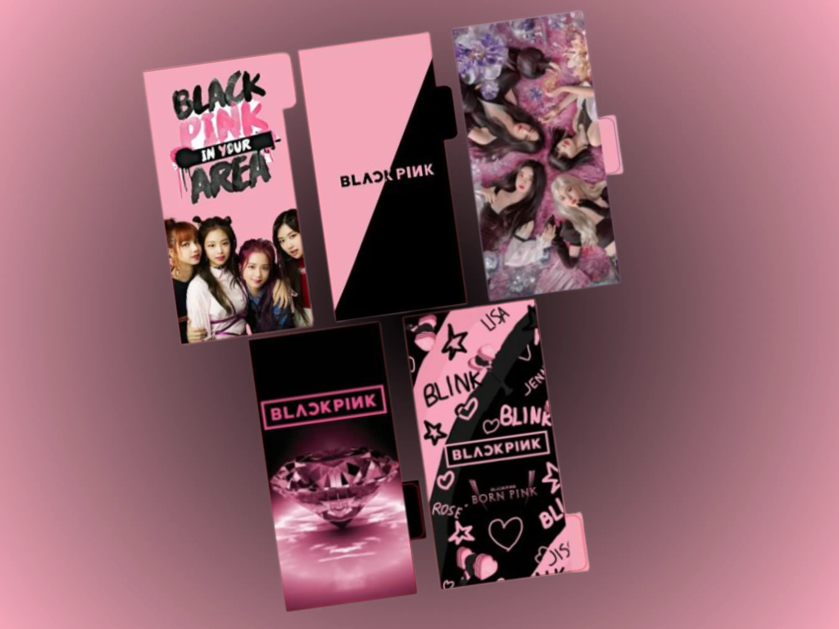 Cash Envelopes | BlackPink | Set of 5