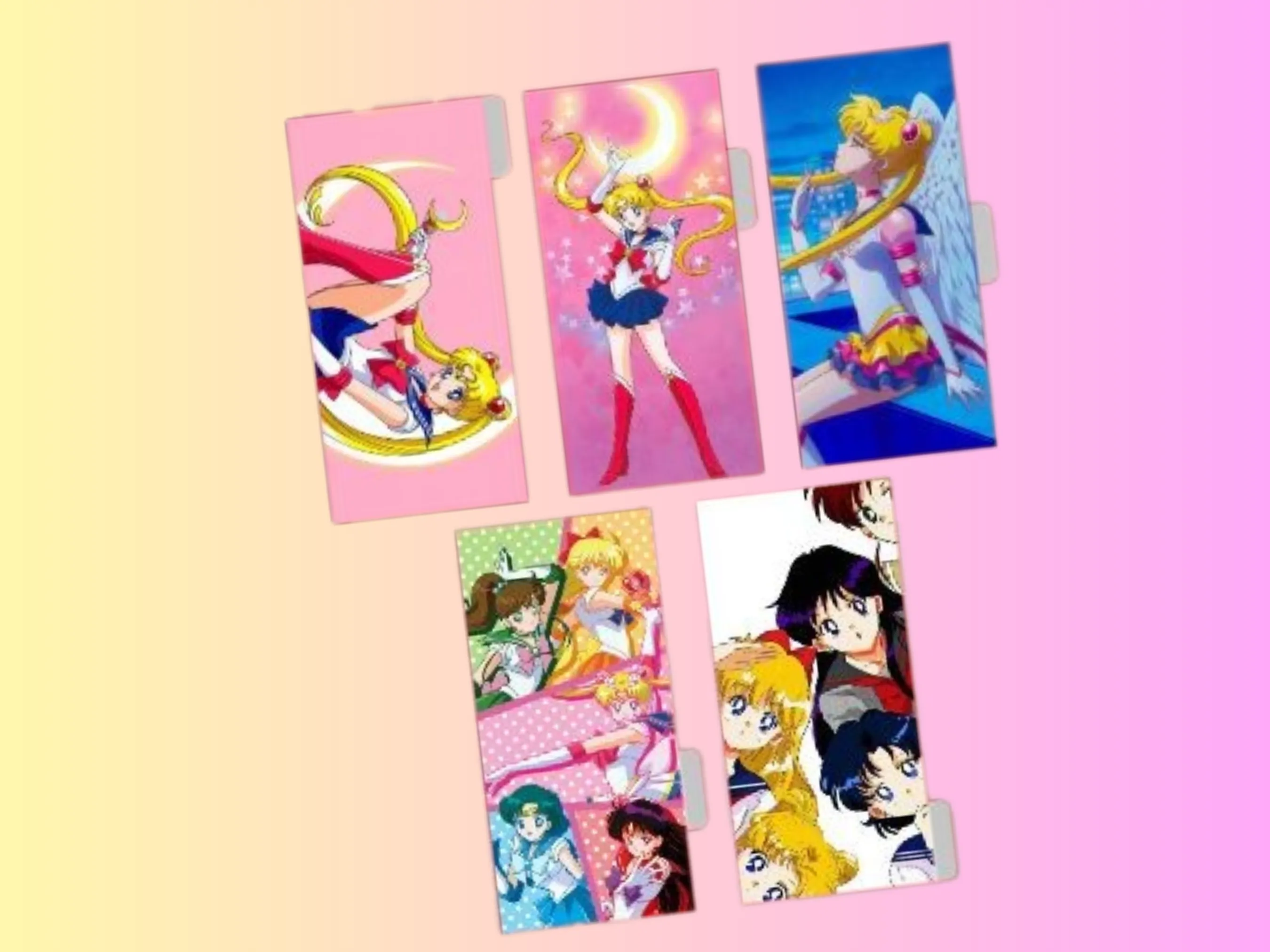 Cash Envelopes | Sailor Moon | Set of 5