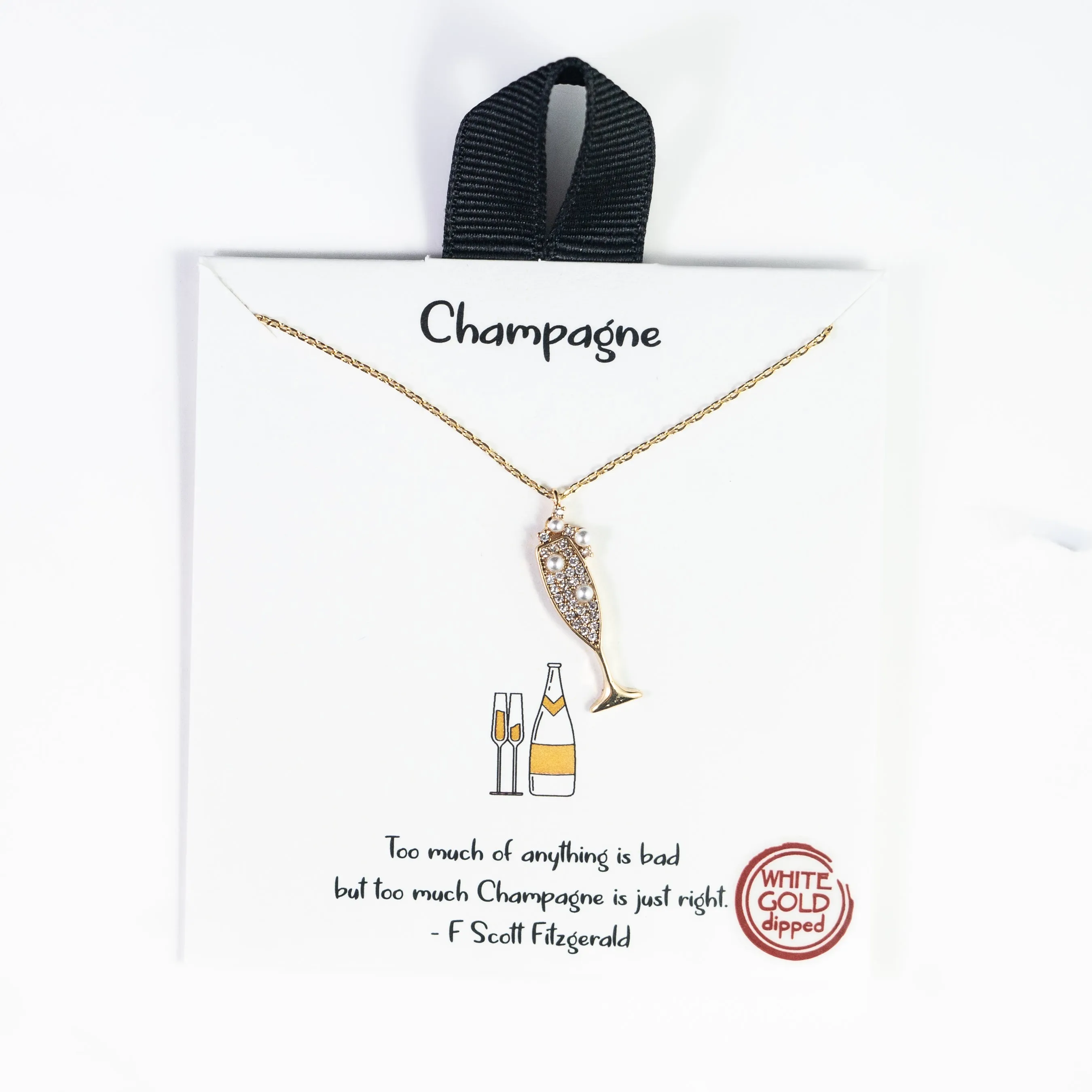 Champagne Necklace