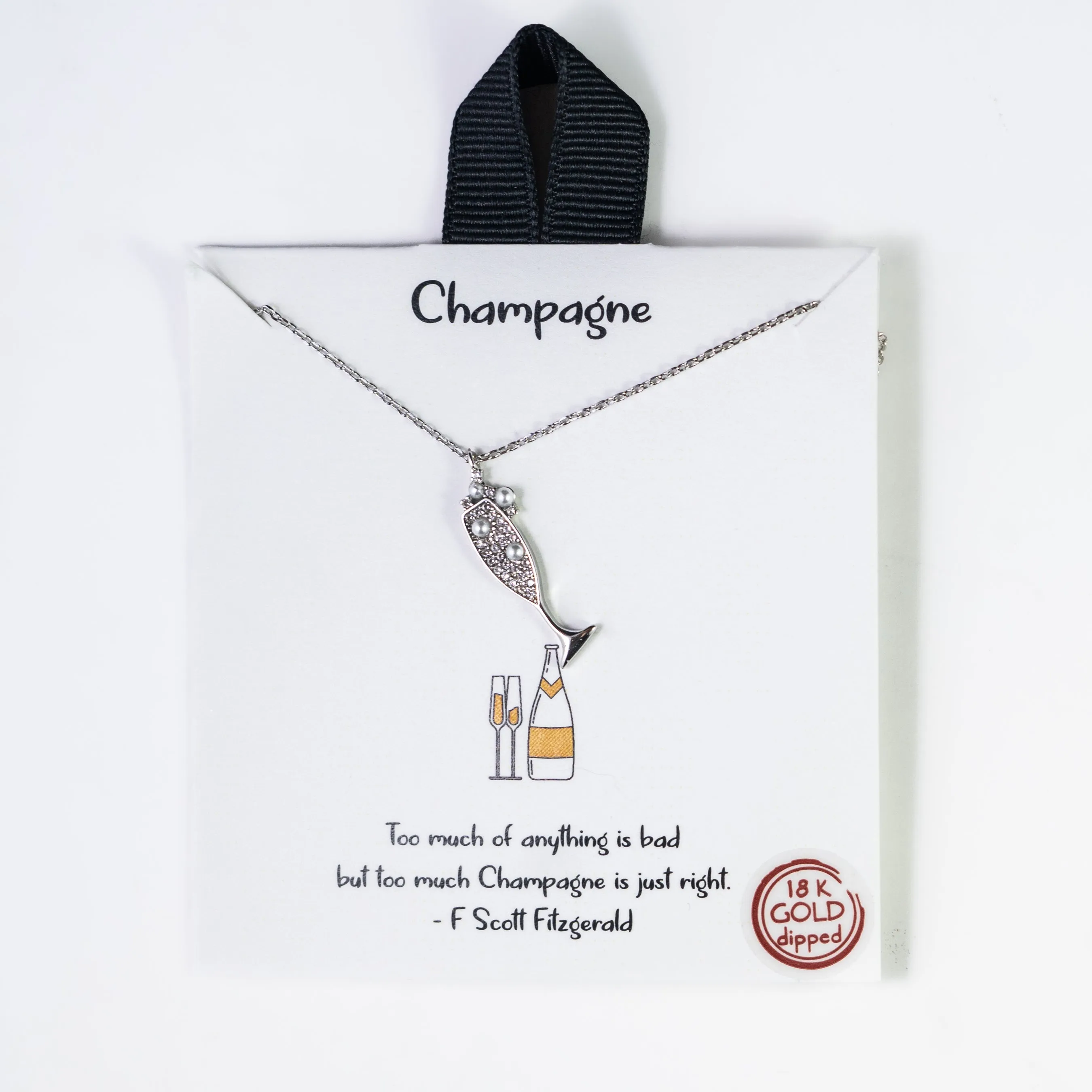 Champagne Necklace