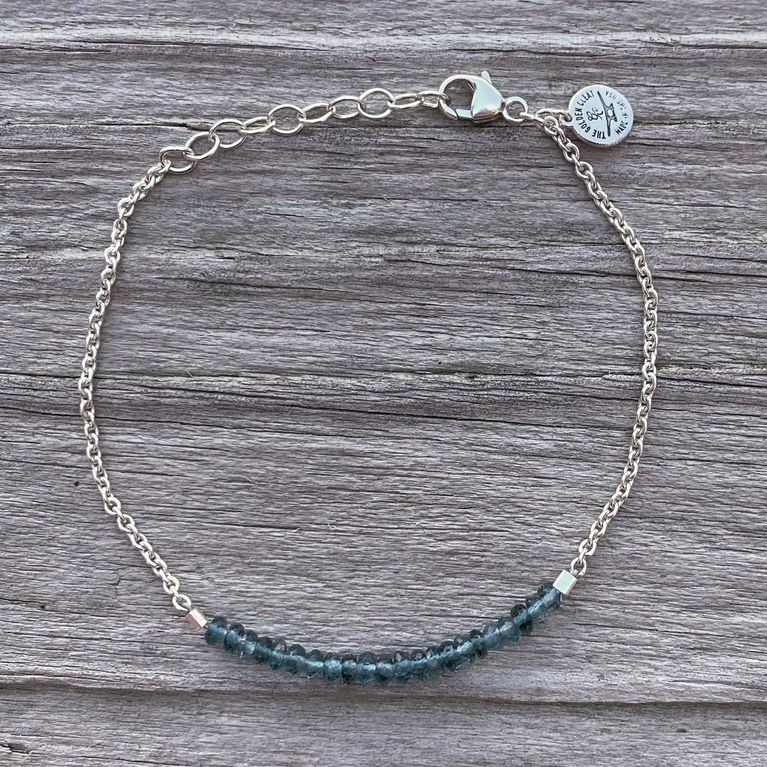 Classic Gemstone Bar Bracelet