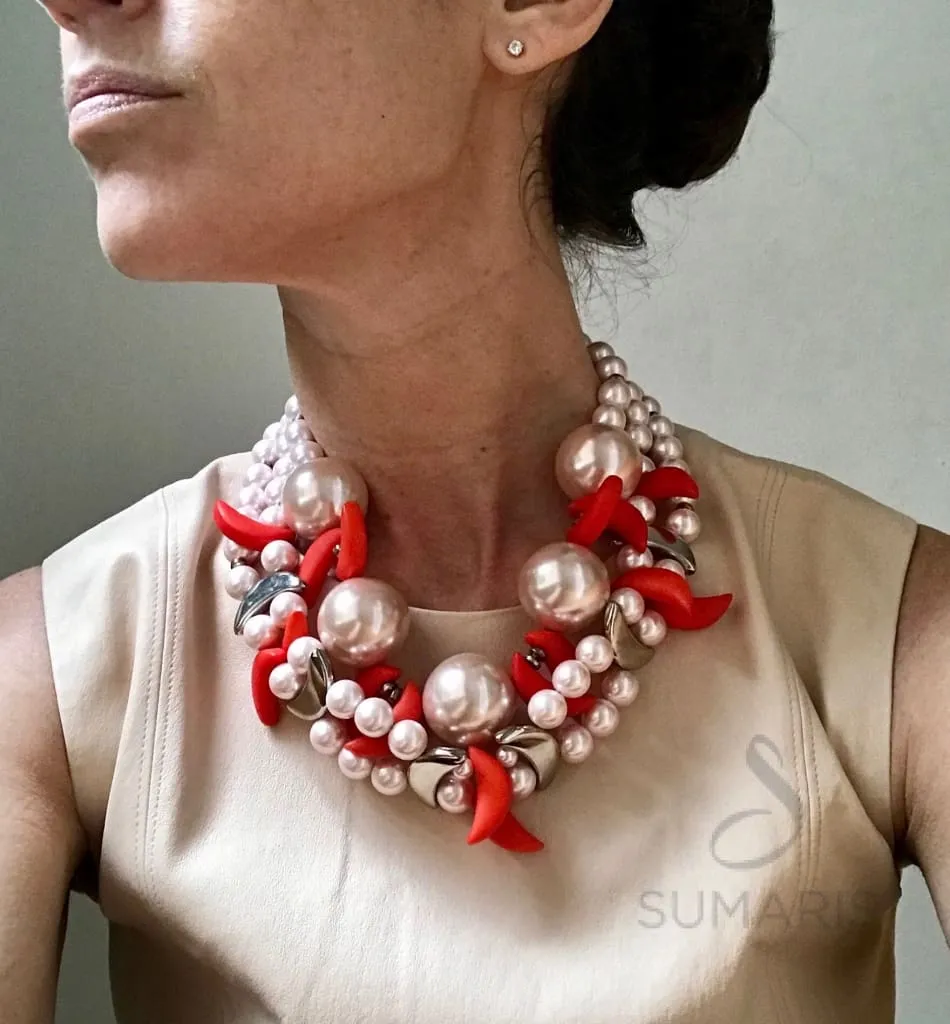 CLAWED - OOAK STATEMENT NECKLACE