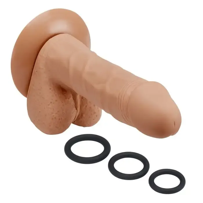 Cloud 9 Pro Sensual Premium Silicone Dong W/ 3 C Rings