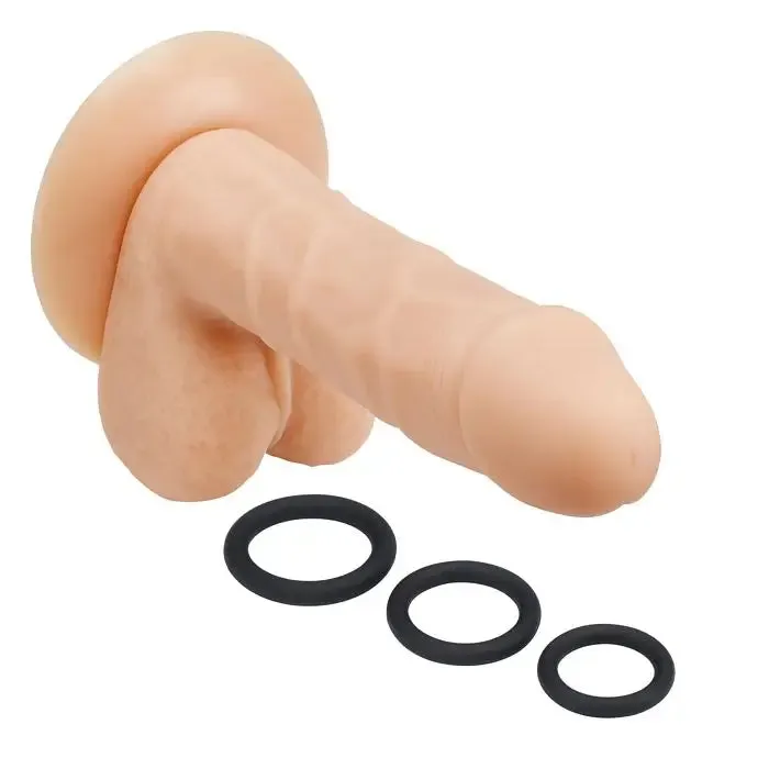 Cloud 9 Pro Sensual Premium Silicone Dong W/ 3 C Rings