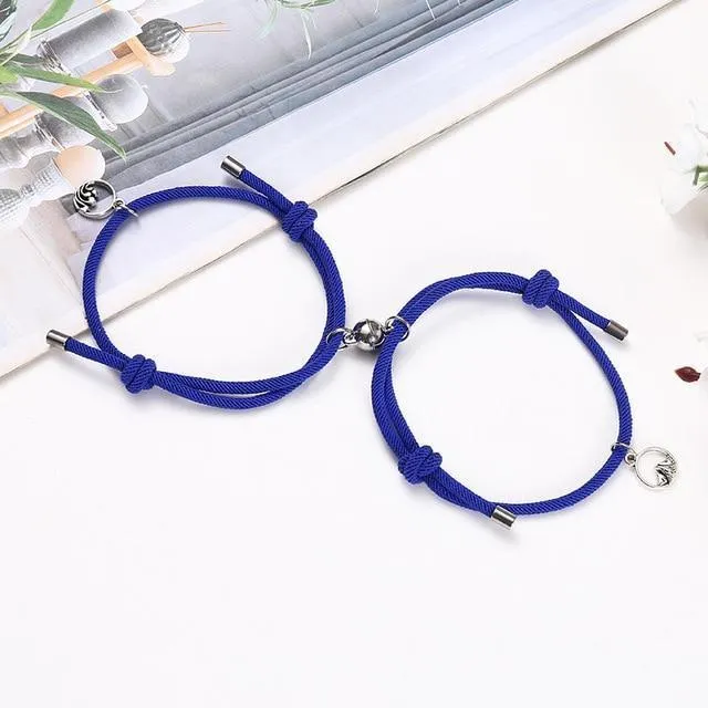 Couples Magnetic Attraction Bracelets