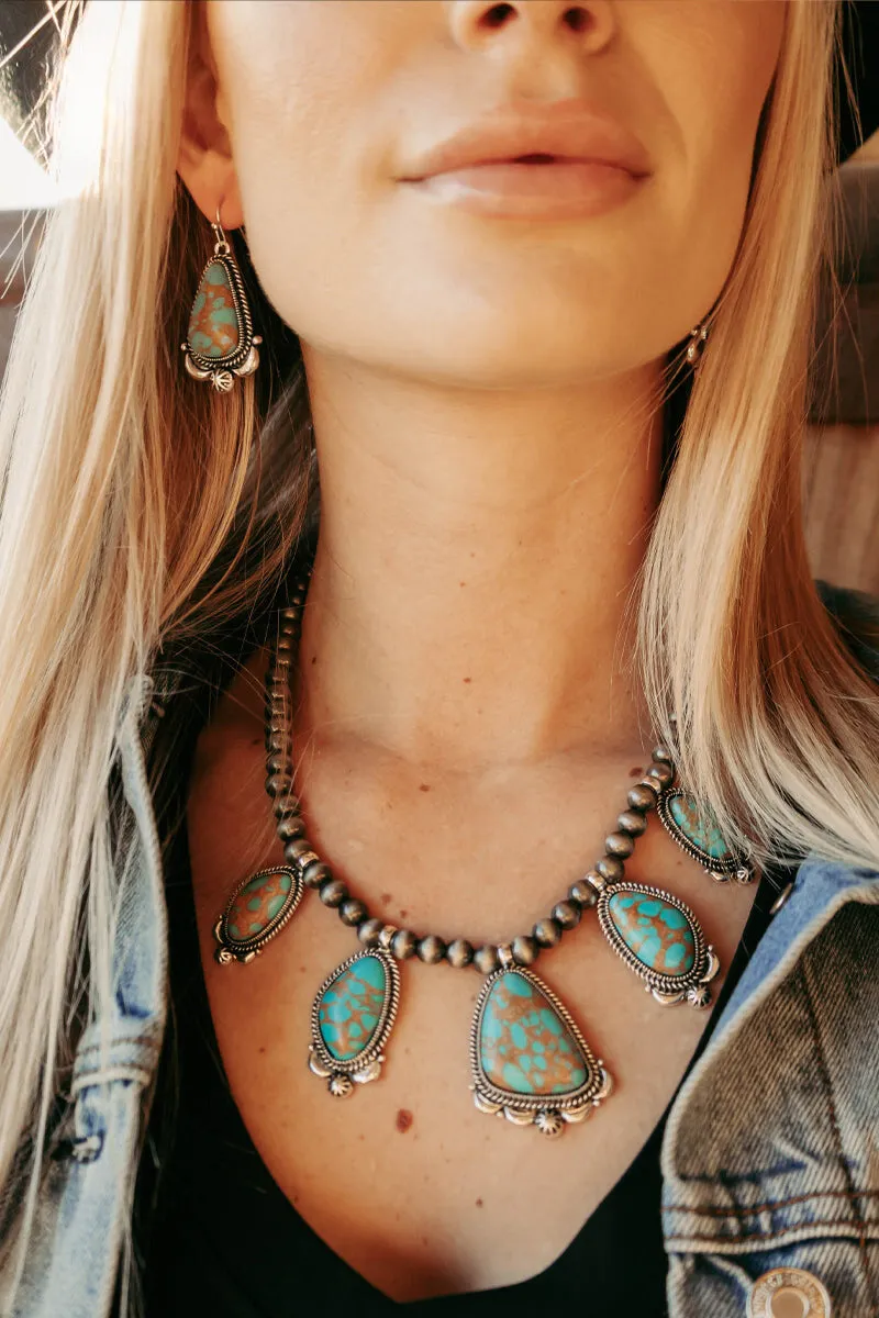 Cowgirl Trail Turquoise Necklace