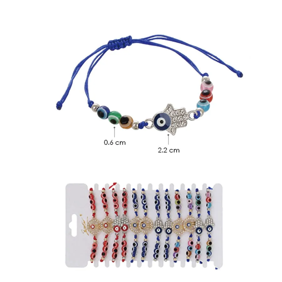 Evil Eye Bracelets 5185 (12 units)