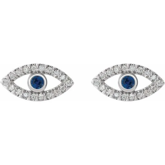 Evil Eye Earrings