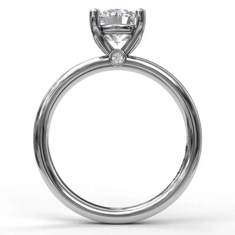 Fana Classic Round Cut Solitaire Engagement Ring