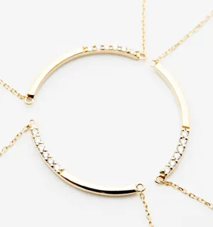 Friendship Necklaces: Set of 3 Bar Necklaces