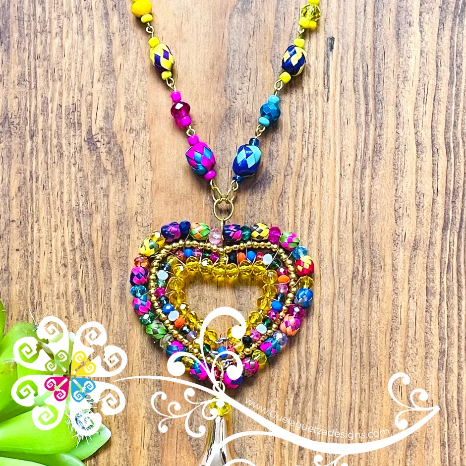 Heart Beads - Palm Necklace