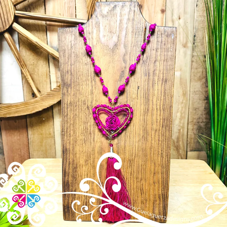 Heart Beads - Palm Necklace