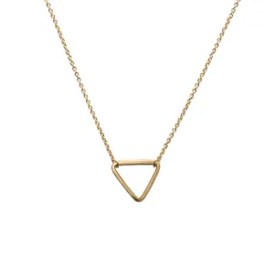 <!--NK882-->mini triangle necklace