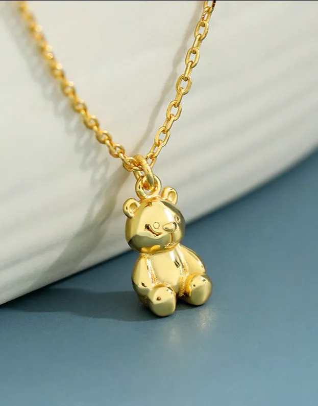 Mini Bear Necklace