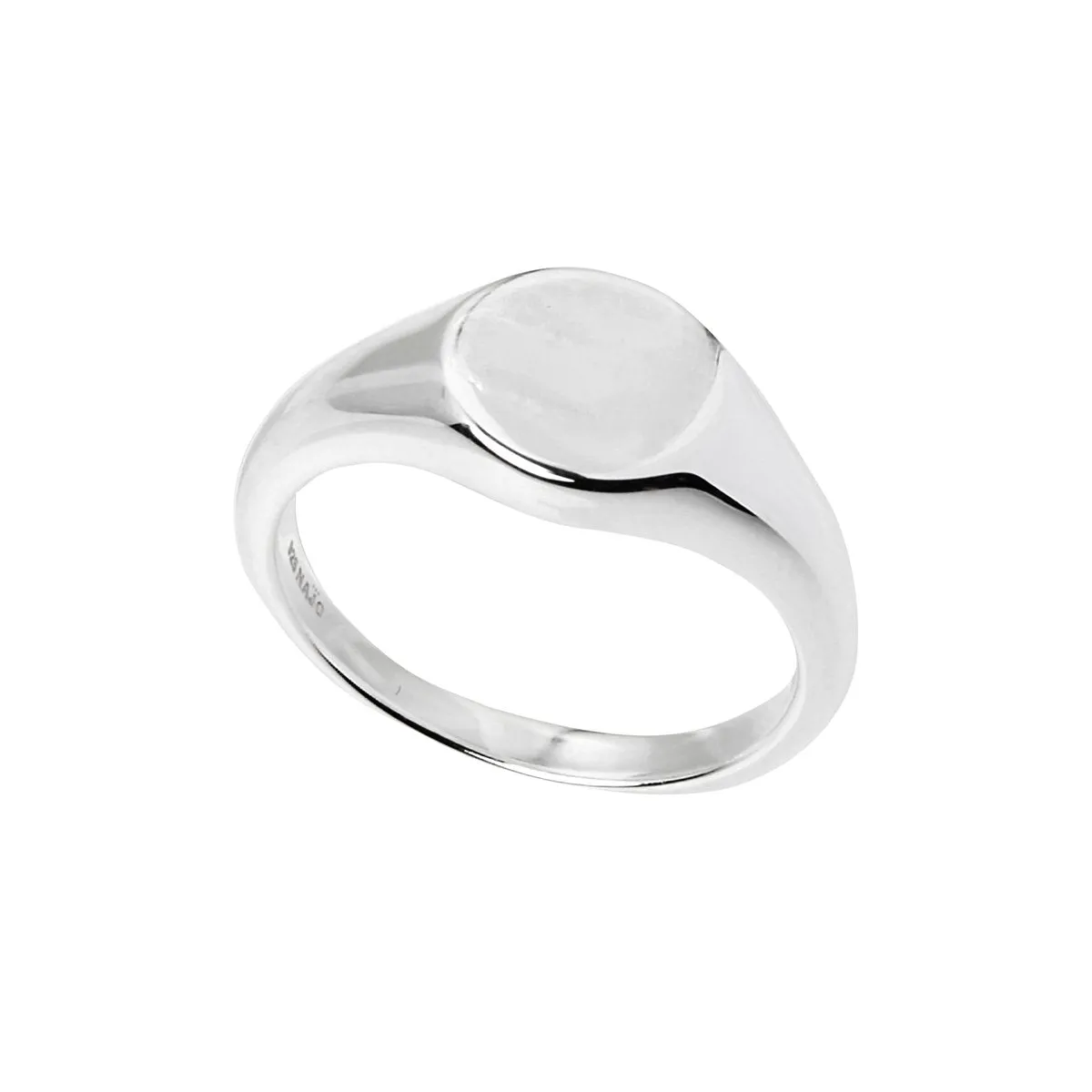 Najo Promise Ring Signet Silver