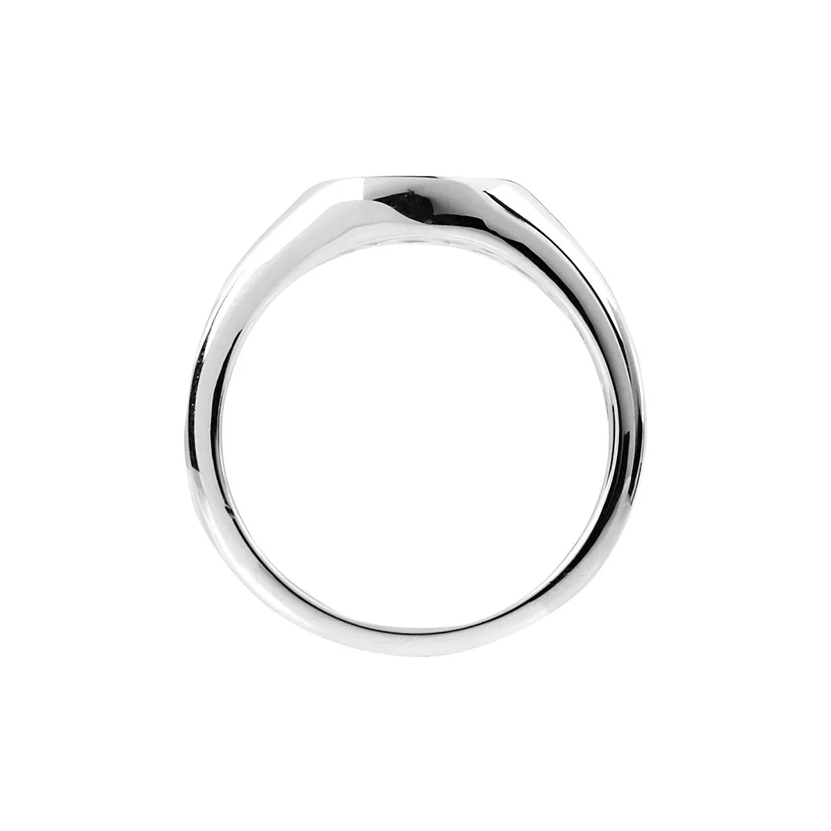 Najo Promise Ring Signet Silver