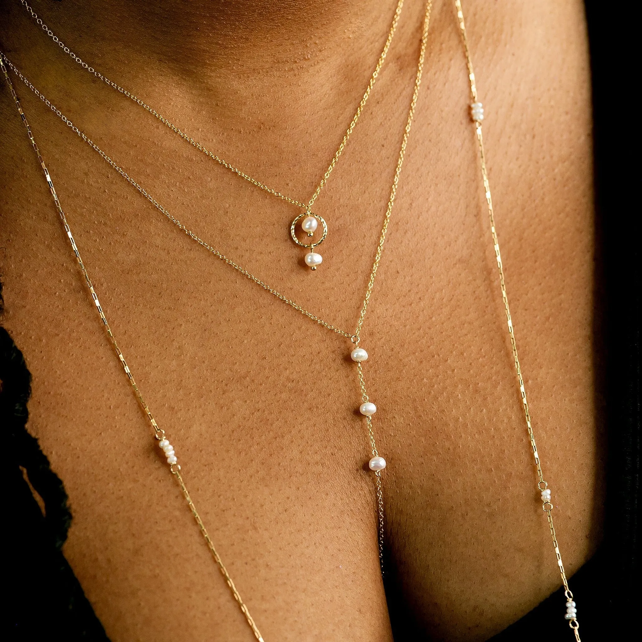 Naya Freshwater Pearl Y-Necklace