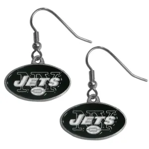 New York Jets Dangle Earrings