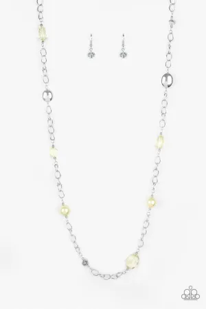 Paparazzi Necklace ~ Only For Special Occasions - Yellow