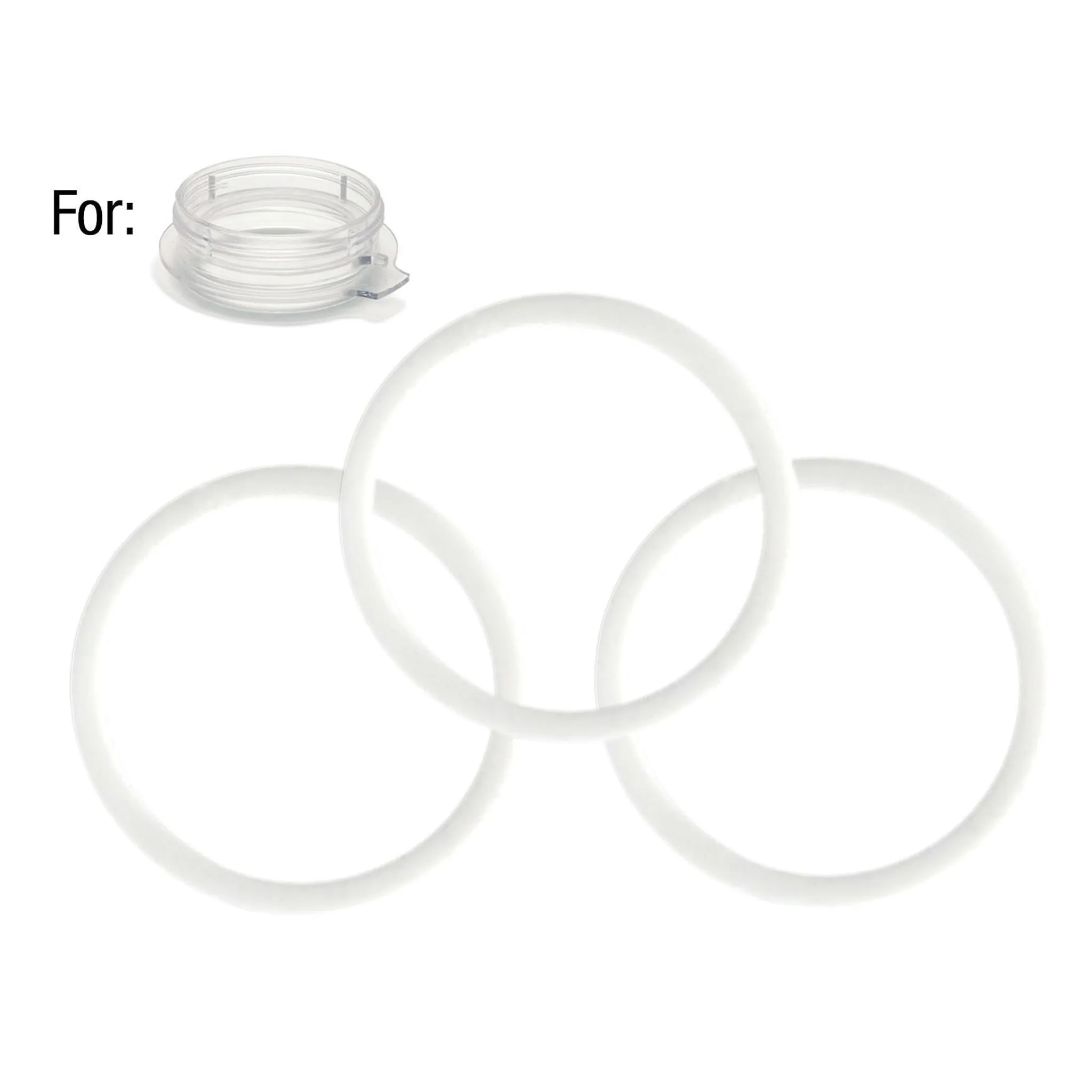 Personal Blender Mason Jar Attachment O-Ring (3-Pack)