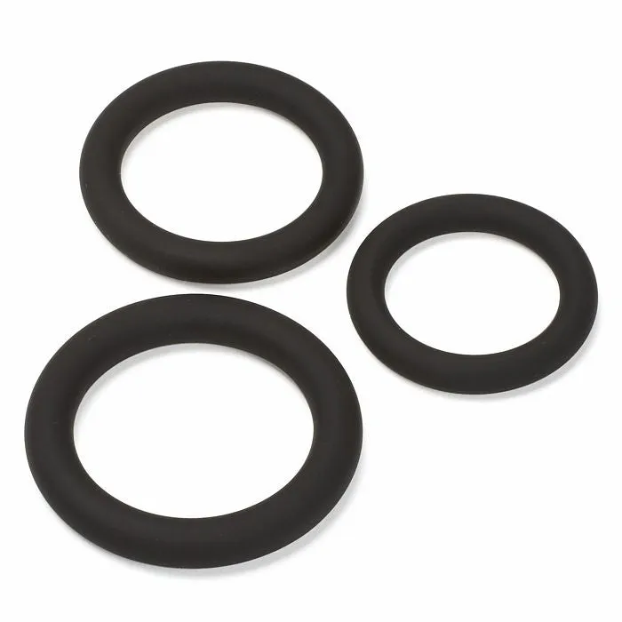 Pro Sensual Premium Silicone Dong W/ 3 C Rings 9 "