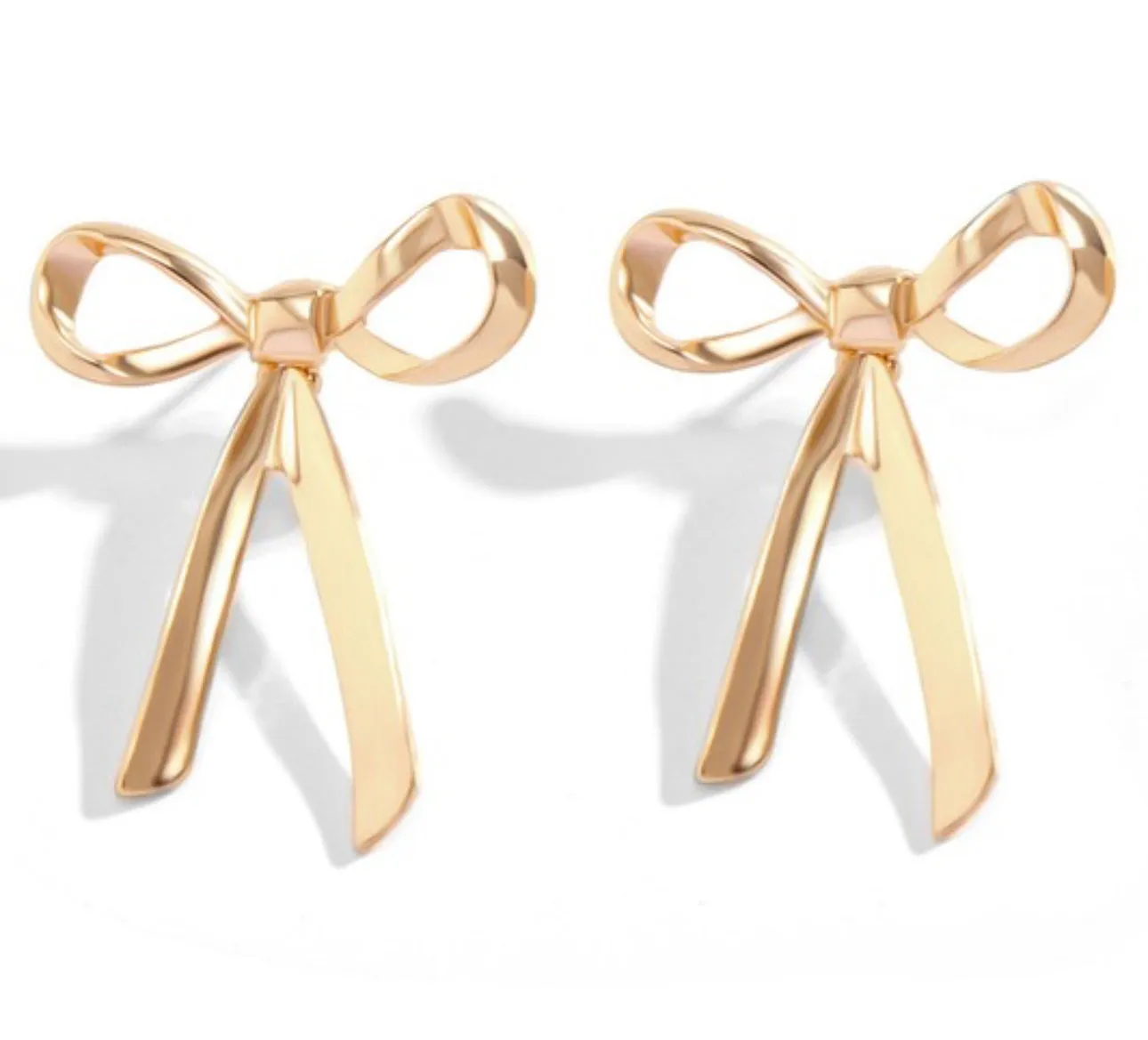 Ribbons Bow Knot Earrings