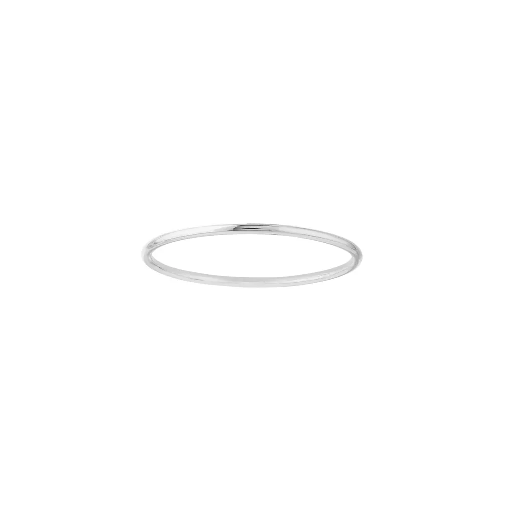 Round Stackable Wire Ring | Genuine 14k Gold