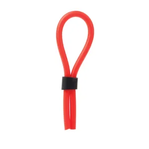 Silicone Stud Lasso Red