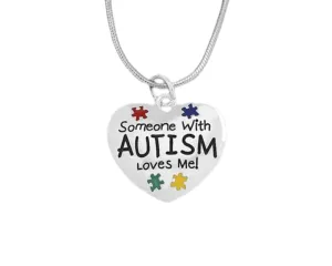 Someone Loves Me Autism Necklaces