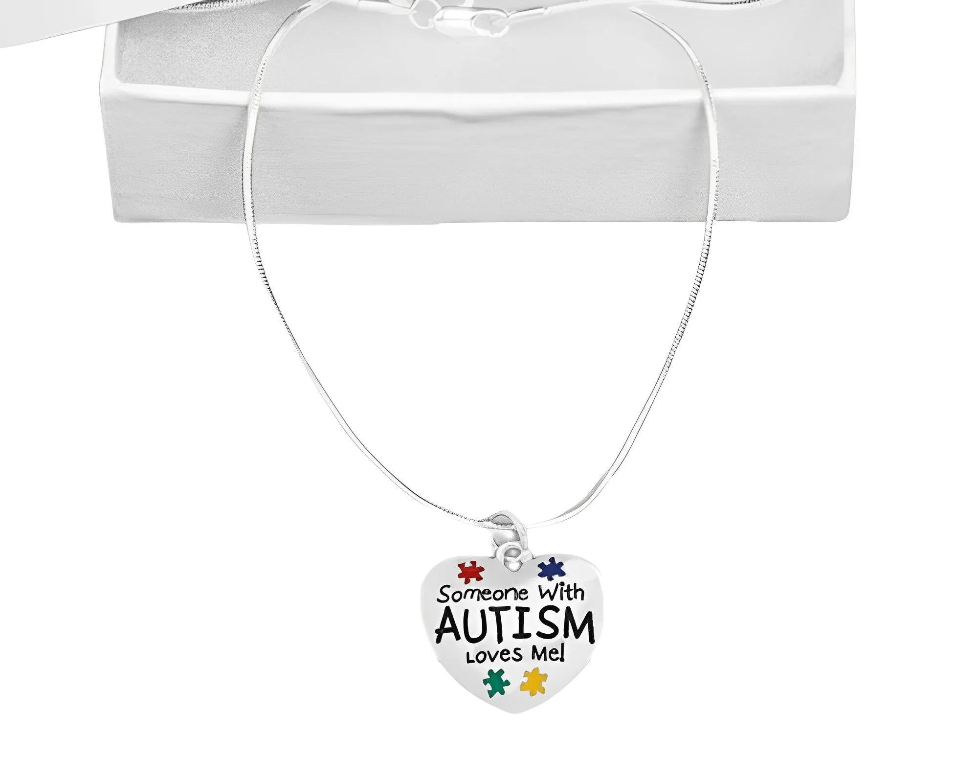 Someone Loves Me Autism Necklaces