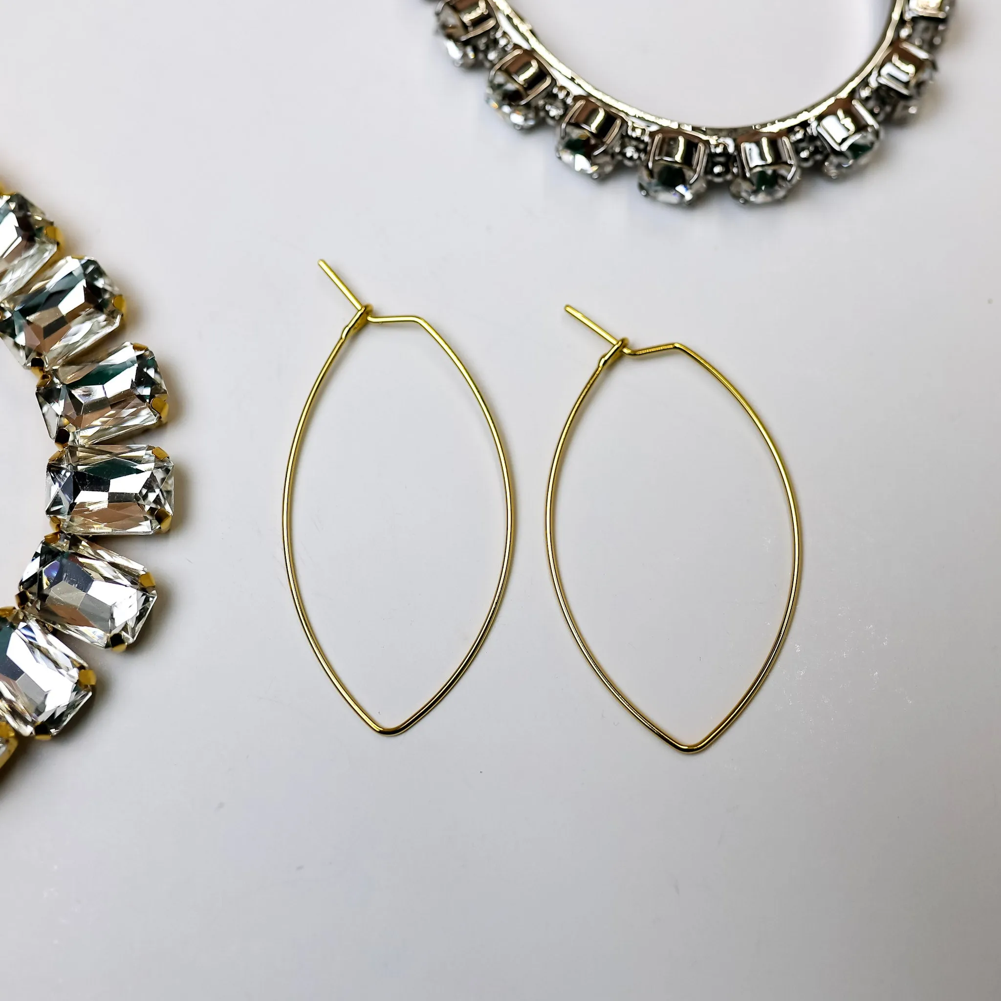 Sorrelli | Caroline Hoop Earrings in Bright Gold Tone