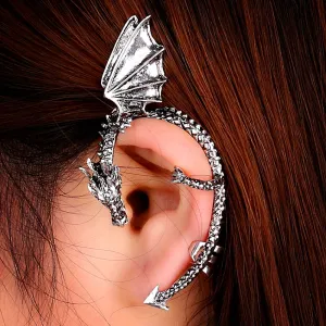 Trendy Retro Dragon-Shaped Earrings