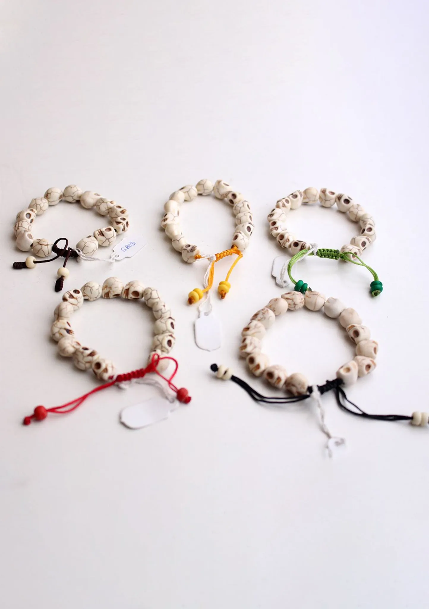 Unique Skull Head Adjustable Bone Bracelet