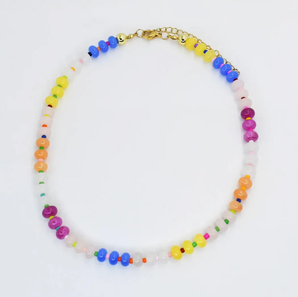 VIBRANT GEMSTONE NECKLACE