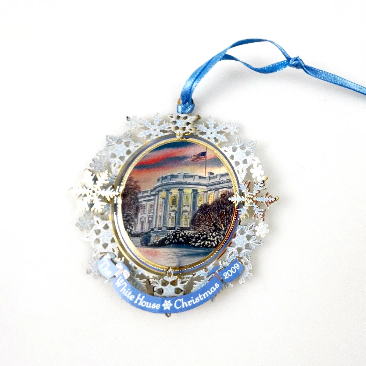 White House Christmas Ornament 2009 Historical Association