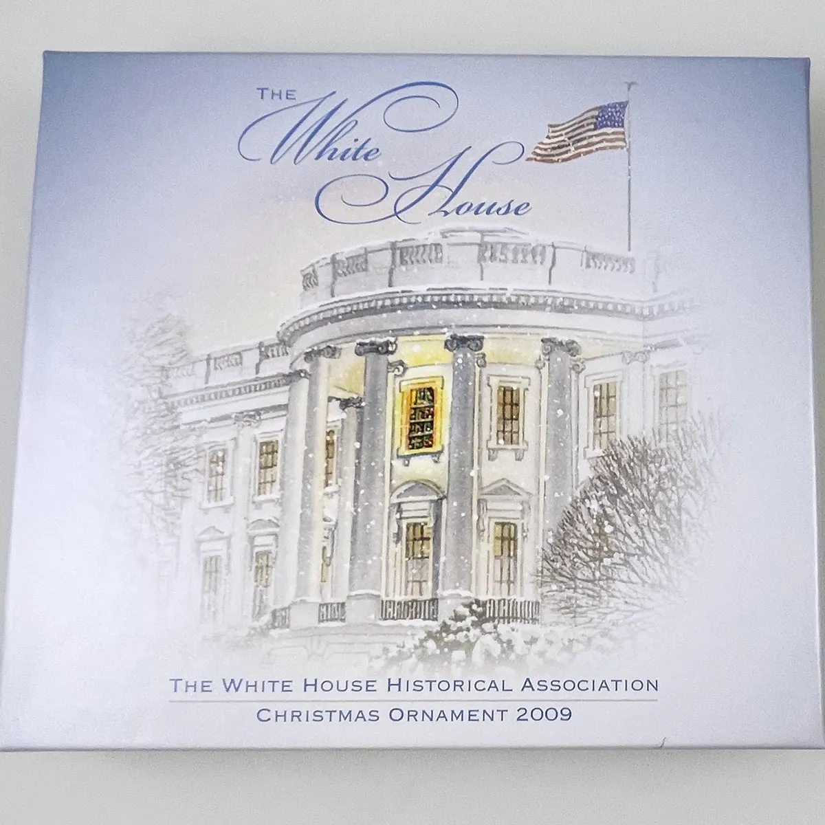 White House Christmas Ornament 2009 Historical Association