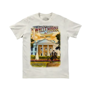 White House Vintage Poster Graphic T-Shirt